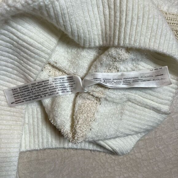 Zara lace cream oversized sweater - Picture 11 of 11